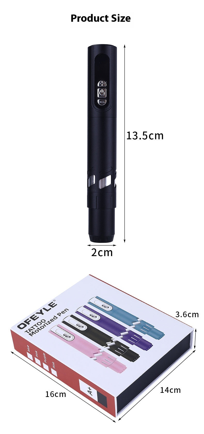 Fresh Canvas Co Wireless Charging Tattoo Pen Equipment
