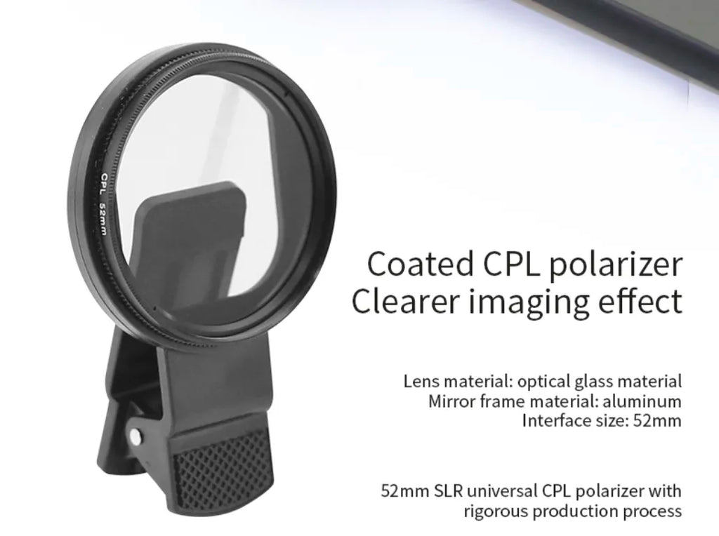 INKSOUL® Tattoo Photography Anti-Glare Kit – Polarizing Filter, Fill Light & Phone Stand