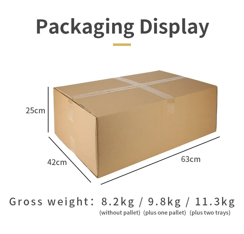 INKSOUL tattoo hand and arm rest packaging display – shipping box dimensions
