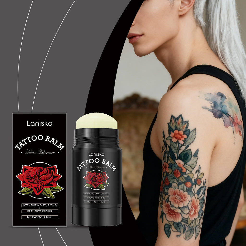 Fresh Canvas Co Tattoo Care Cream for tattoo aftercare and moisturizing