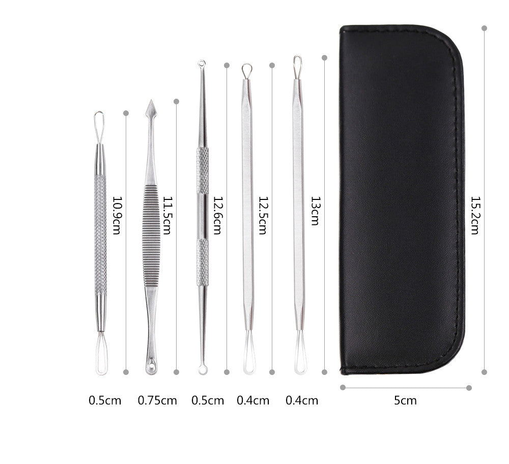 Fresh Canvas Co acne needle set and blackhead skincare extraction tool kit