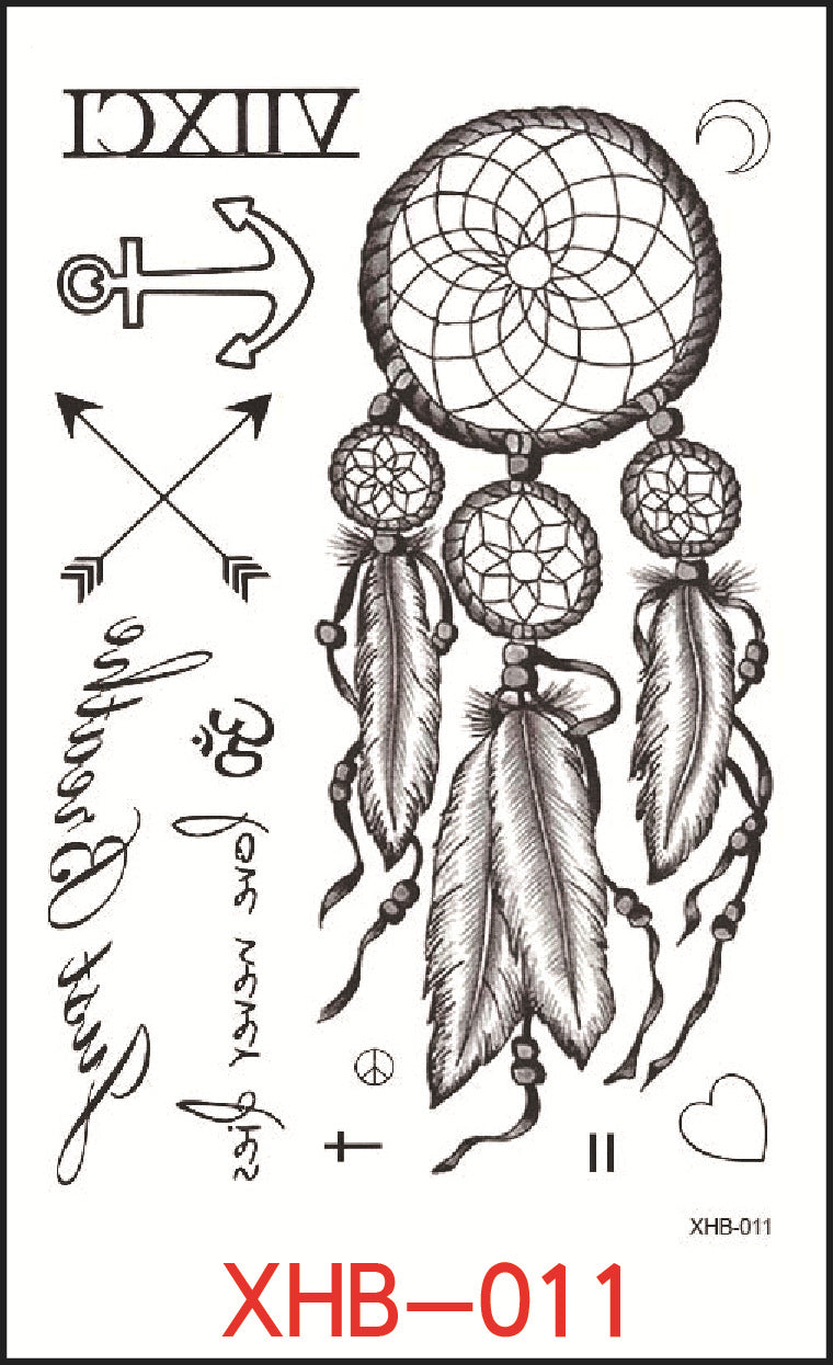 Fresh Canvas Co Flower Arm Tattoo Stickers Personality Tattoos