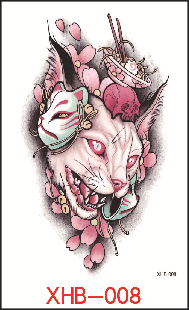 Fresh Canvas Co Flower Arm Tattoo Stickers Personality Tattoos