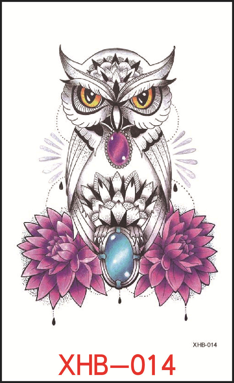 Fresh Canvas Co Flower Arm Tattoo Stickers Personality Tattoos