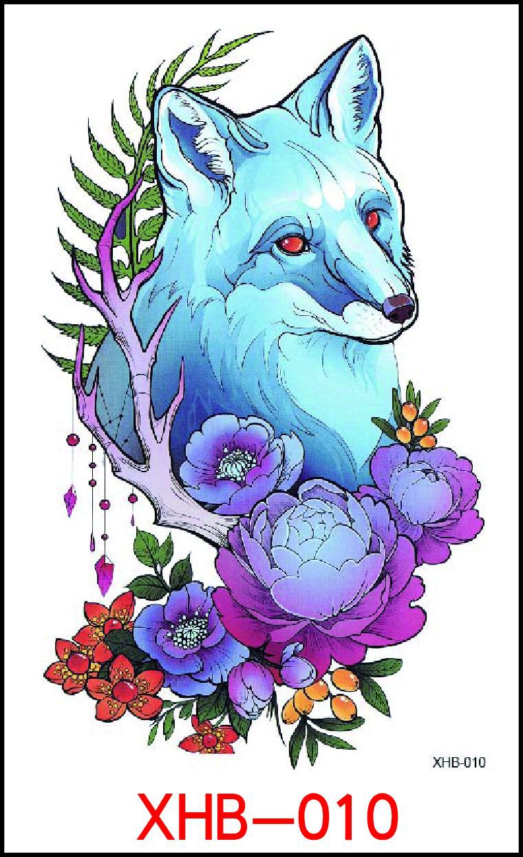 Fresh Canvas Co Flower Arm Tattoo Stickers Personality Tattoos