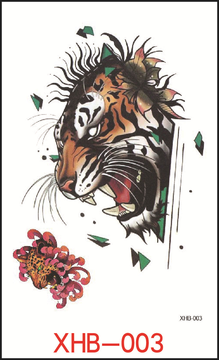 Fresh Canvas Co Flower Arm Tattoo Stickers Personality Tattoos
