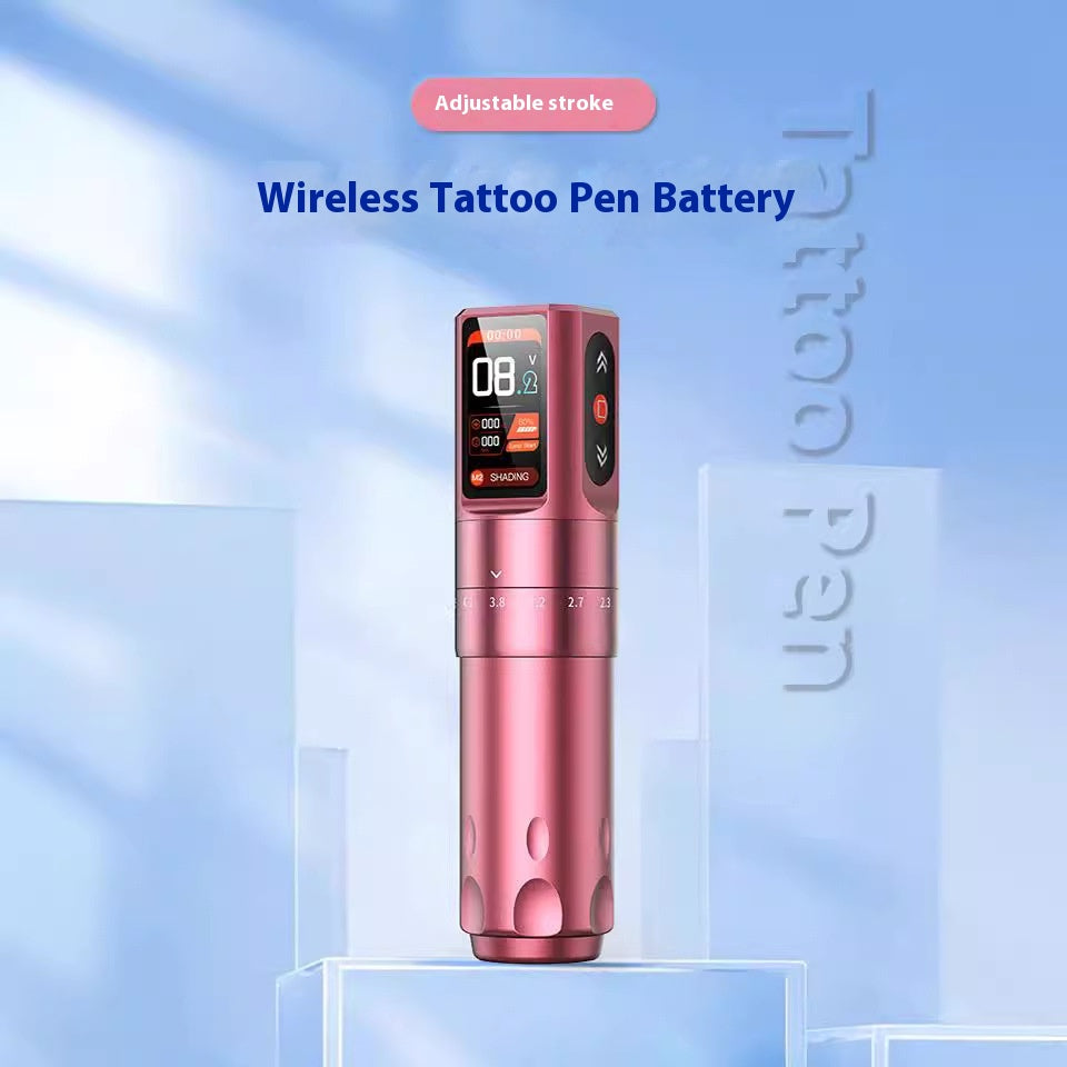 Fresh Canvas Co Wireless Adjustable Stroke Tattoo Pen Tattoo Machine