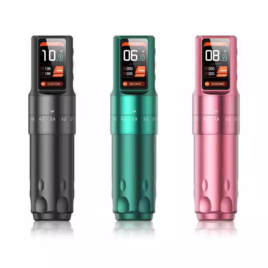 Fresh Canvas Co Wireless Adjustable Stroke Tattoo Pen Tattoo Machine