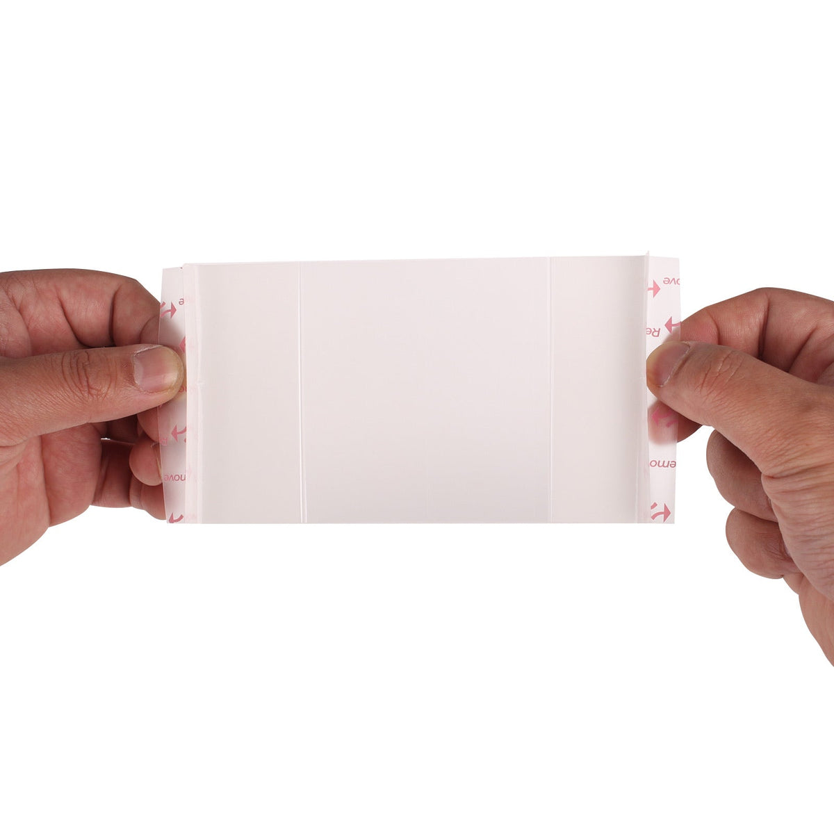 INKSOUL tattoo aftercare bandage film being applied – ultrathin transparent sheet