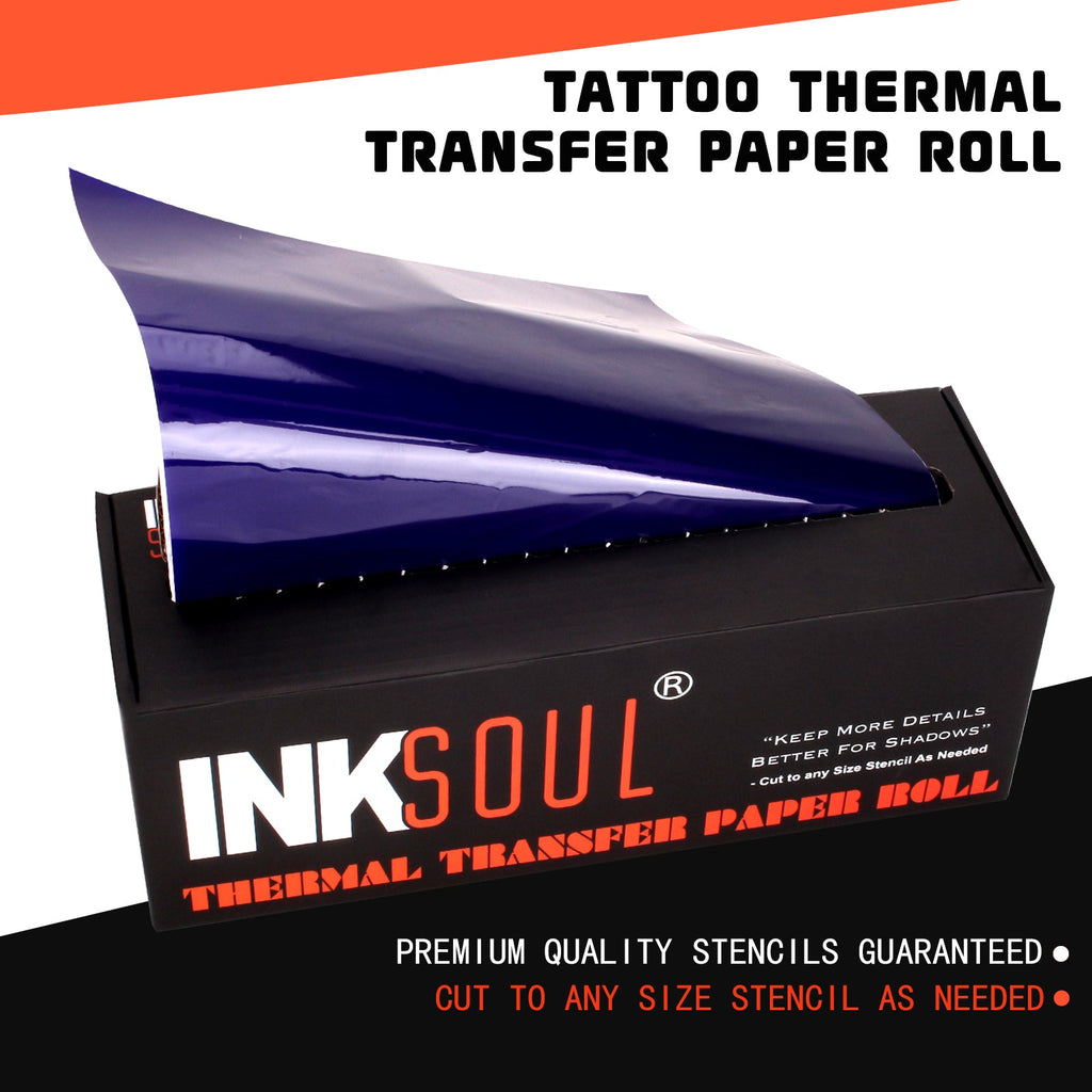 INKSOUL® Tattoo Stencil Paper Roll 210mm*30M