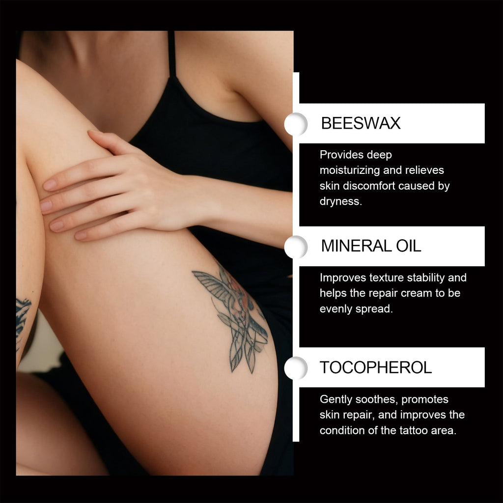 Fresh Canvas Co Tattoo Care Cream for tattoo aftercare and moisturizing