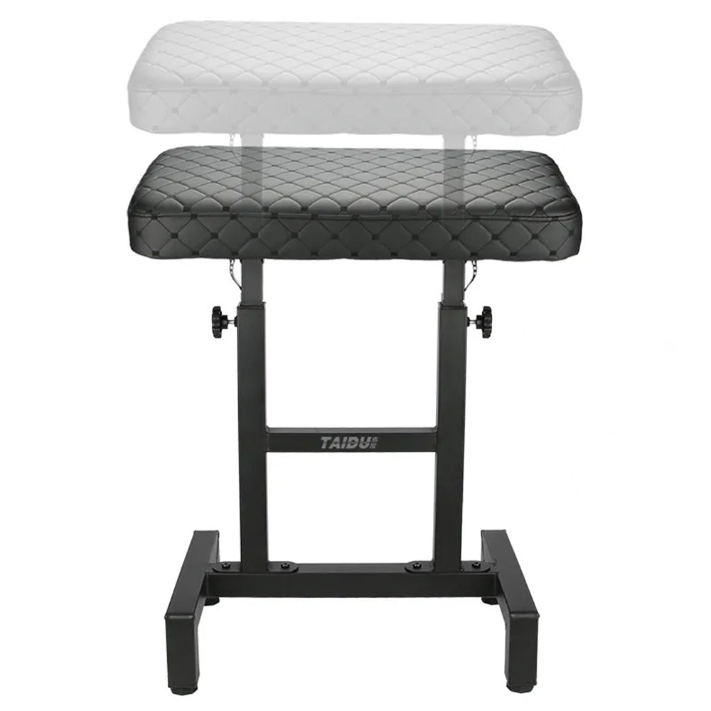 tattoo hand and arm rest minimalist view – INKSOUL padded arm support close-up