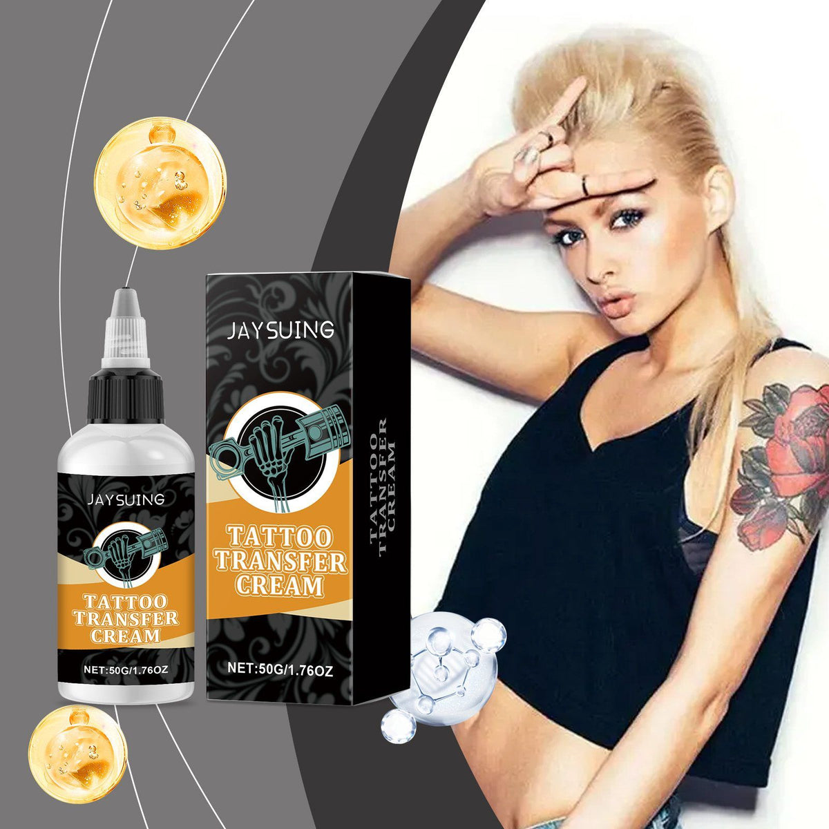 Fresh Canvas Co JAYSUING Tattoo Stencil Transfer Gel 50 g
