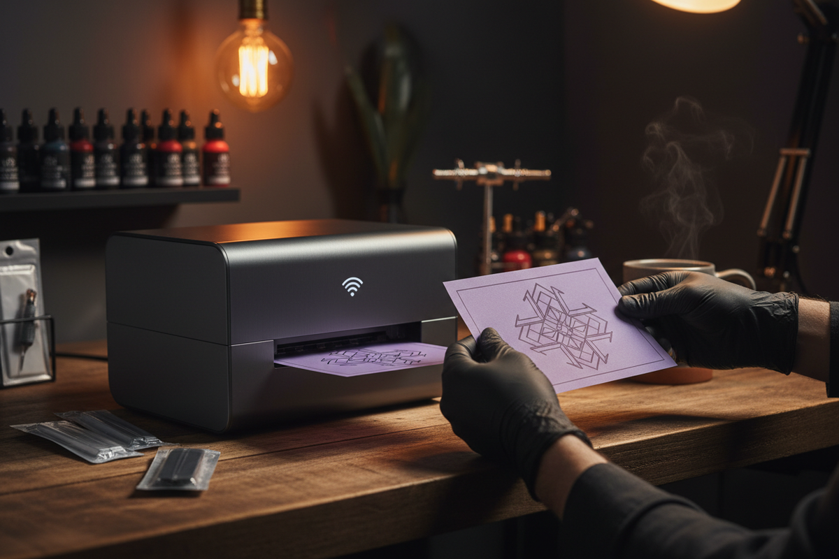 Tattoo Printer - Lifestyle Shot